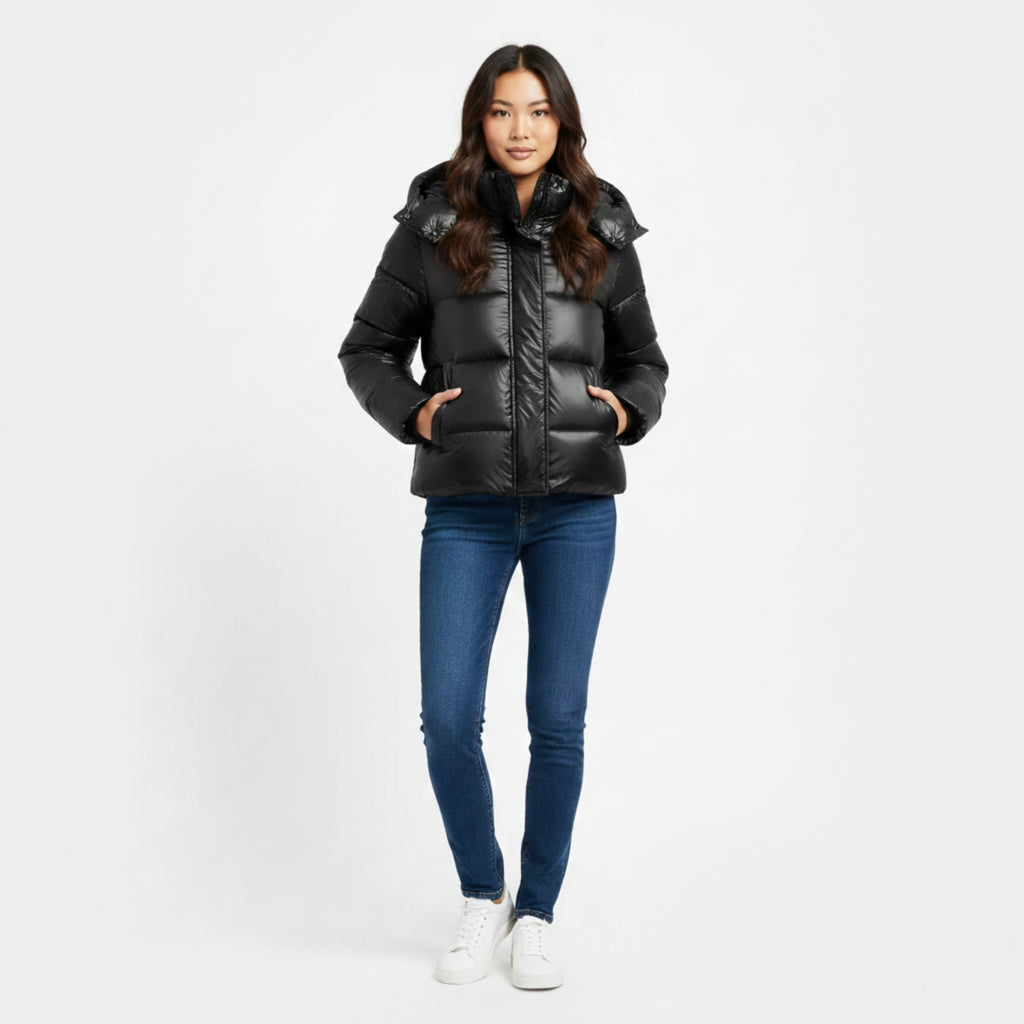Slim Fit Puffer Jacket