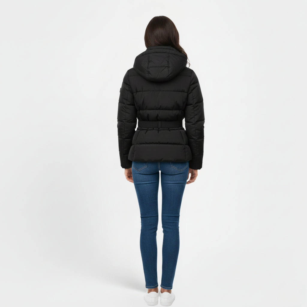 Belted Puffer Jacket