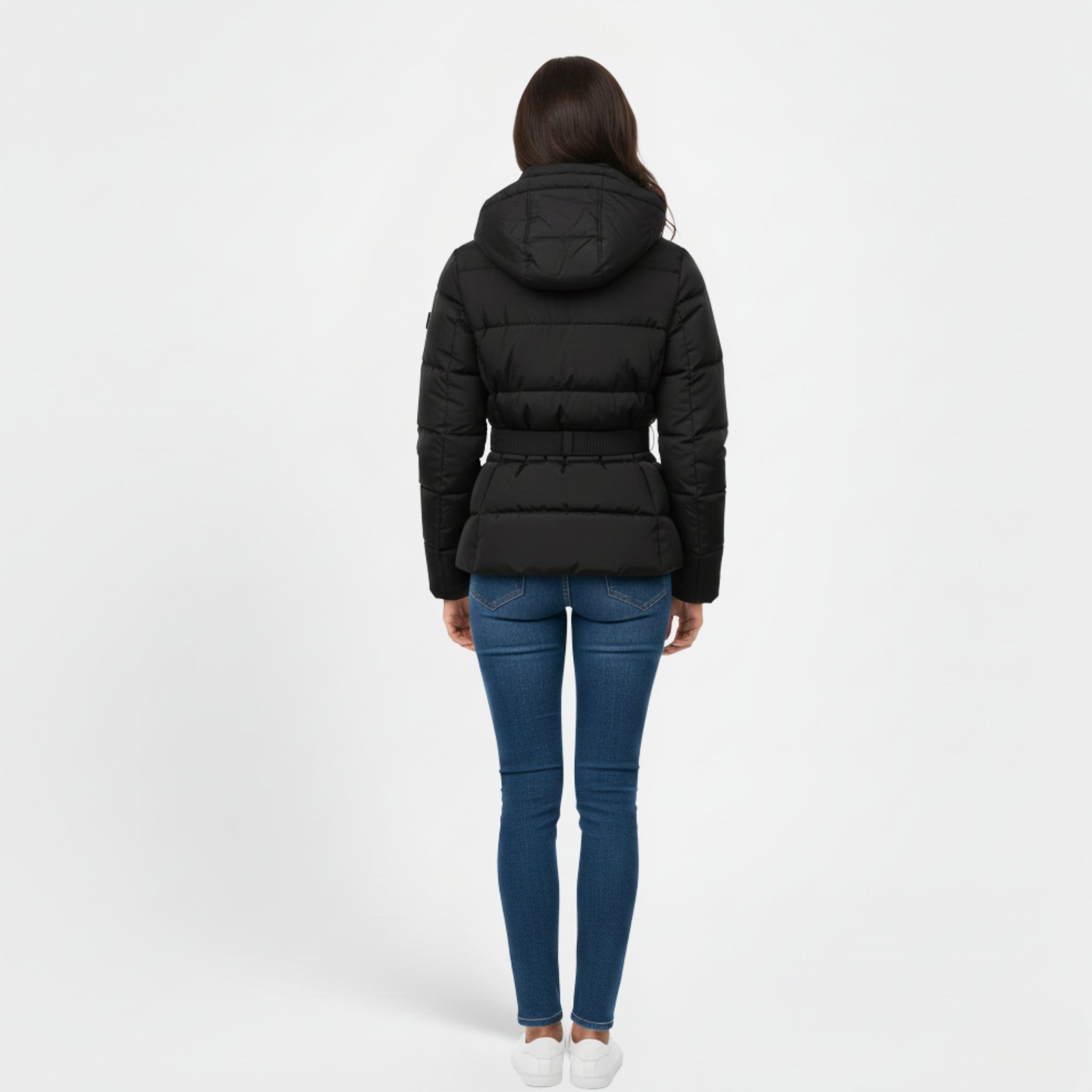 Belted Puffer Jacket