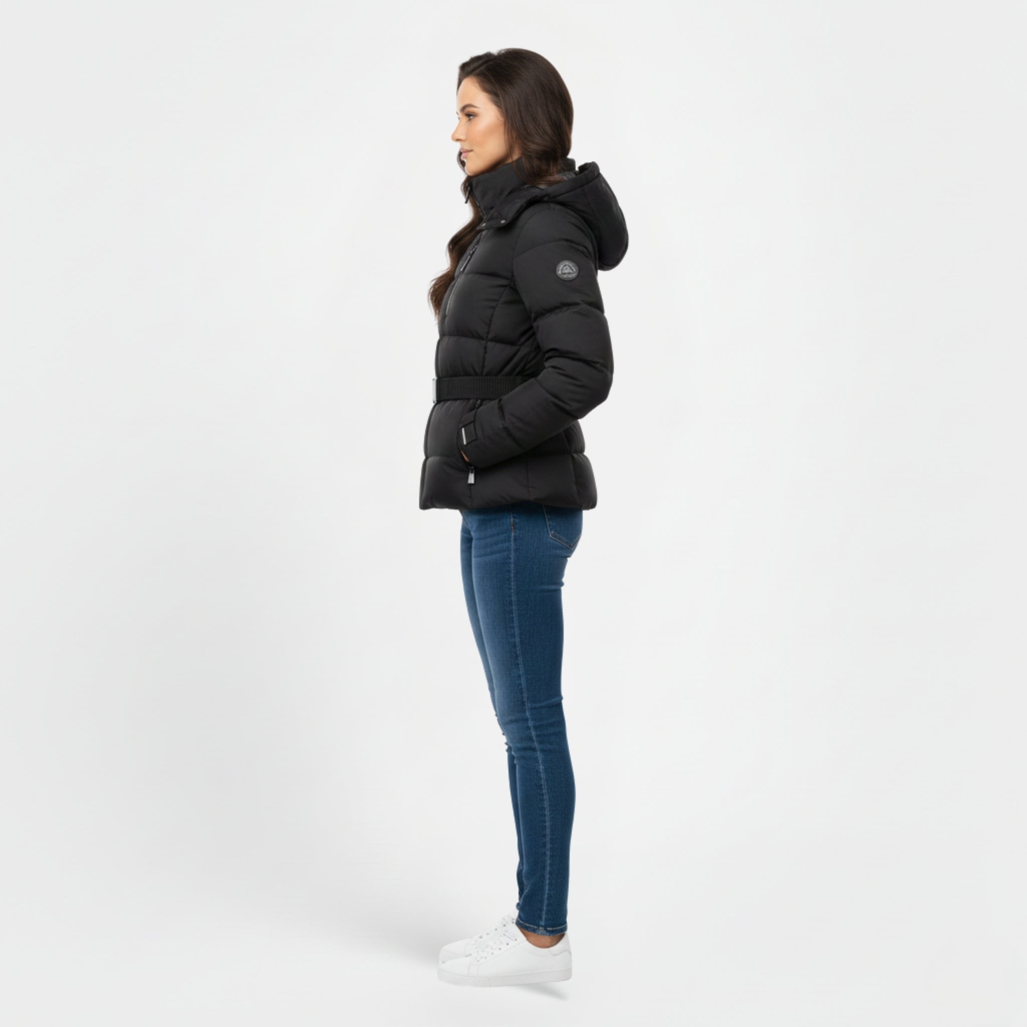 Belted Puffer Jacket