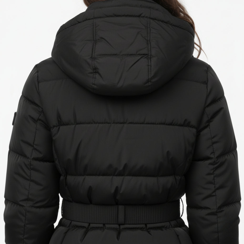 Belted Puffer Jacket