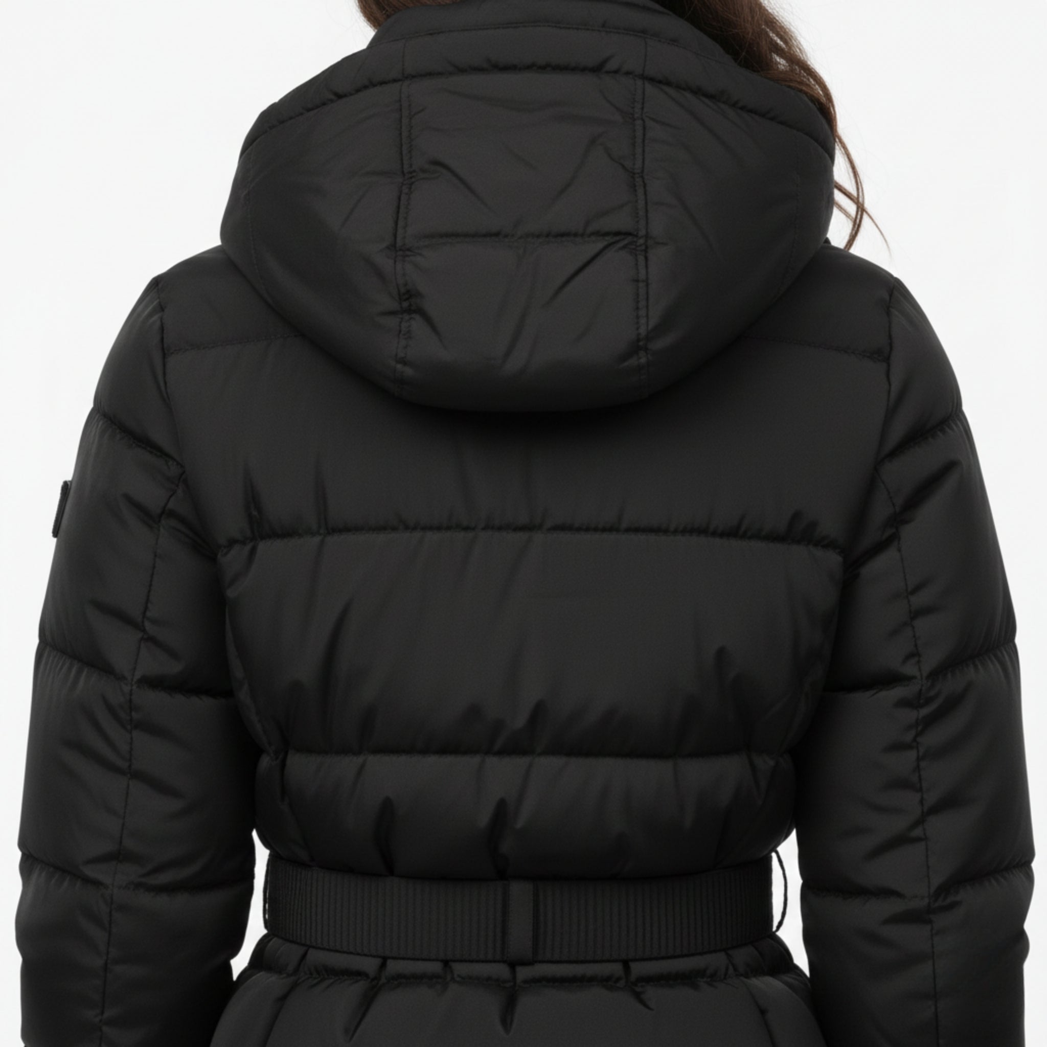 Belted Puffer Jacket
