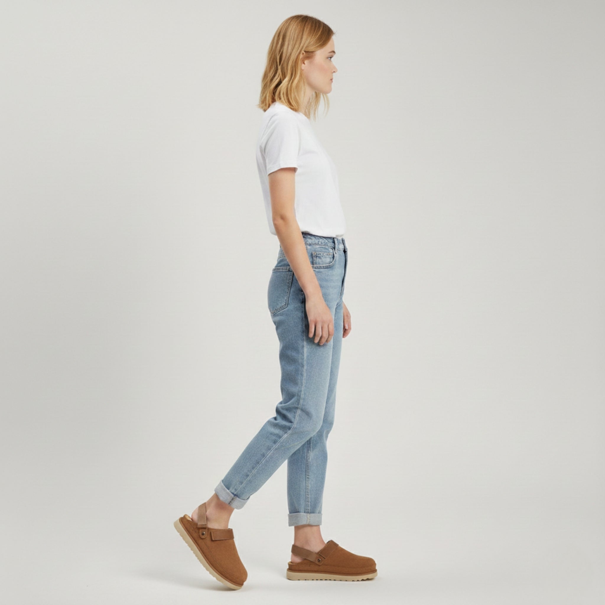 Leather Slip On Slippers