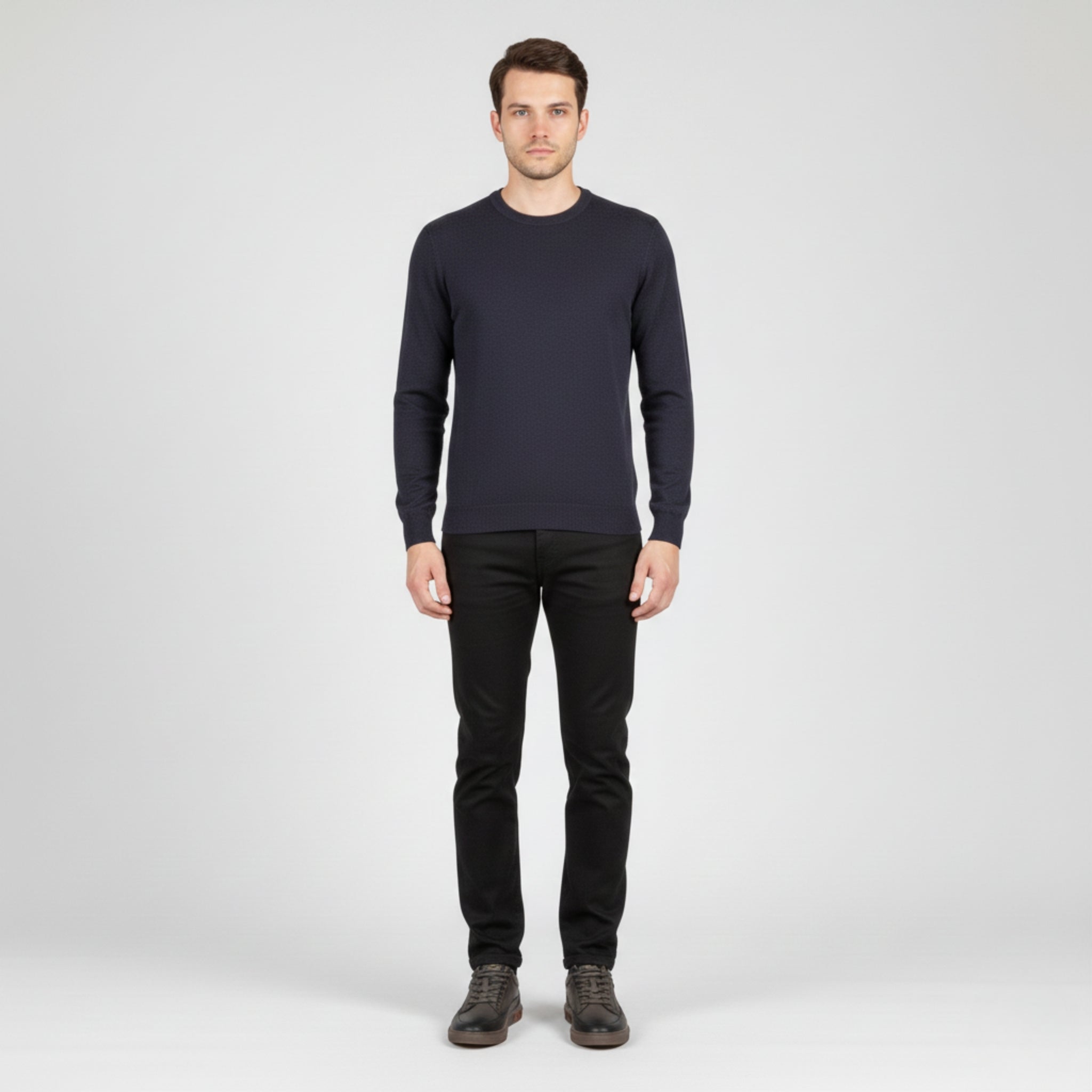 Leather Look Sneaker