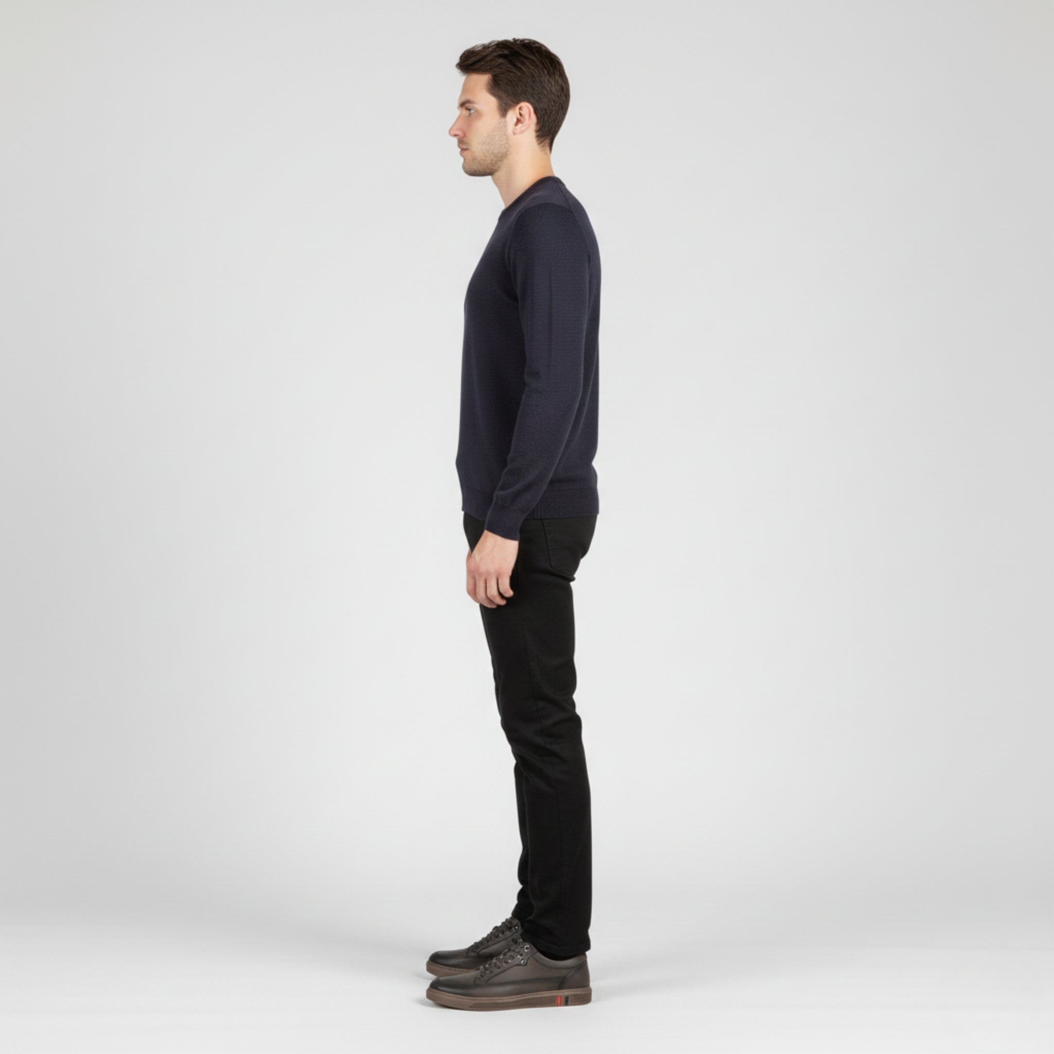 Leather Look Sneaker