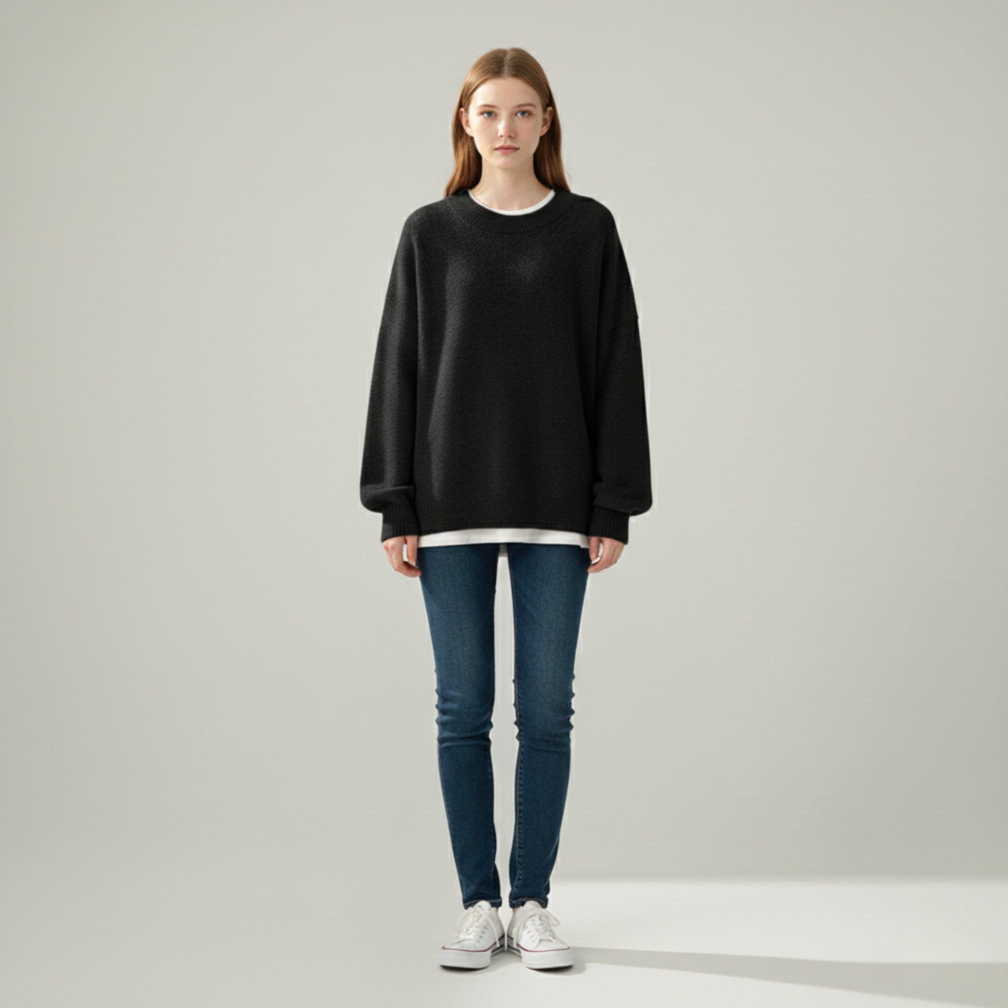 Dropped Shoulder Sweater