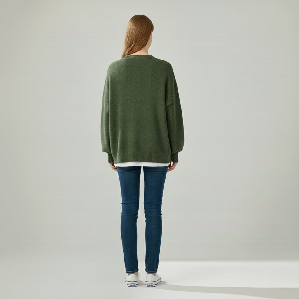 Dropped Shoulder Sweater
